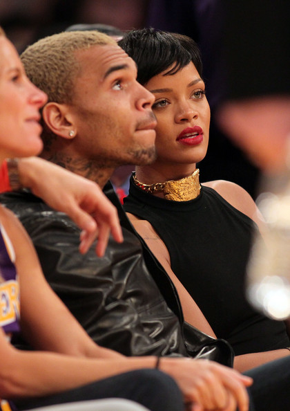 Rihanna+New+York+Knicks+v+Los+Angeles+Lakers+SvdMe4Us4v7l