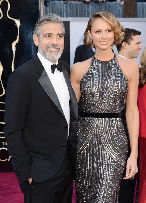 George Clooney and Stacy Keiber