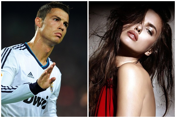 Irina Shayk na Cristiano Ronaldo