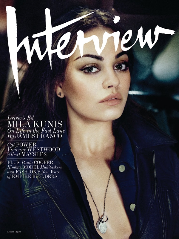 Mila Kunis by Craig McDean (Interview August 2012)