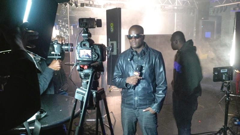AfricaMagic were doing Behind The Scene Interview
